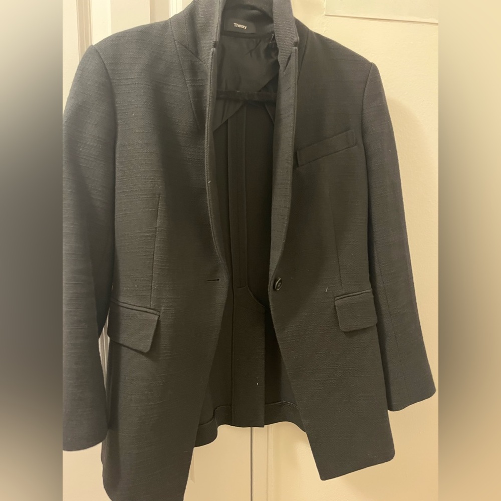Theory Black Blazer